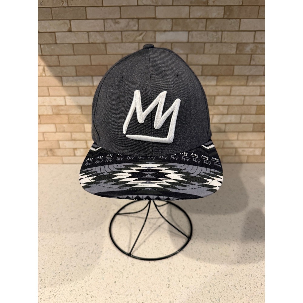 Youth Mammoth Mountain Embroidered Logo Baseball Hat Gray